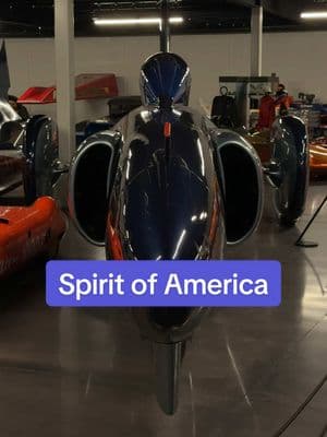 Would you pilot this ‘wingless fighter jet’ down the Bonneville Salt Flats? The Spirit of America was the first car in history to go over 500 mph and was powered by a jet engine making over 5000 lbs of thrust.  #spiritofamerica #jetcar #fastcars #bonneville #fighterjet 