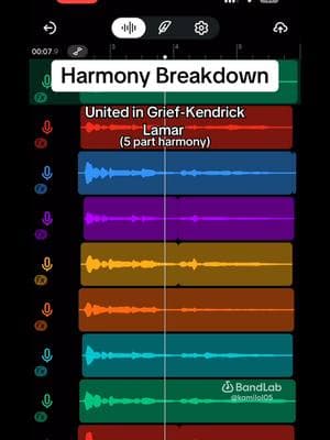 Nothing unites the whole track like that last harmony 😮‍💨 📹: @kamilol00 #bandlab #bandlabartist #musicproduction #unitedingrief #kendricklamar #harmonies #breakdown #bandlabcommunity #producertok #producerlife  #raptok #hiphop