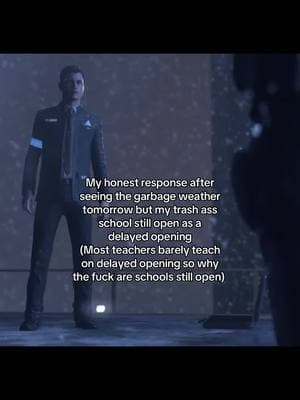 I hate school so much 💔💔💔 #fatherhimku #peak #anime #connerdetroitbecomehuman #sad #ihatelife #schoolsucks 