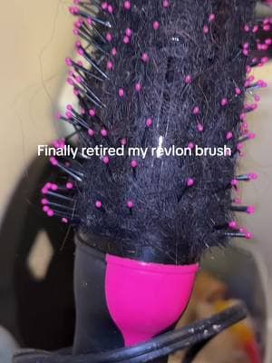 It’s time to retire your revlon brush too ladies. #revlonhairdryerbrush #revlononestep #revlonbrush #wavytalk #blowouthair #hairtok 