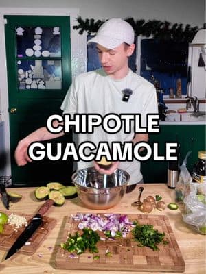 Next up guacamole! #chipotle #guacamole #homemadeguac #copycatrecipe #mexicanfood #freshingredients #FoodTok #EasyRecipes #flavorful #tacotuesday #avocado #homecooking #fromscratch #quickrecipes #diprecipe #boldflavors #healthyrecipes #partyfood #delicious #kitchentok #guacislife #chipotleguacamolerecipe 