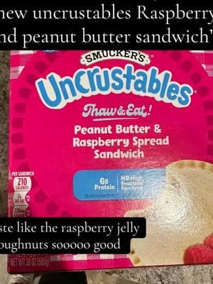 Thank you @influenster and @Uncrustables for the complimentary Uncrustables in Raspberry flavor!!! They literally taste like a jelly filled doughnut!!! So good!!! Now available at @Walmart be sure to go and grab them while you can!!!! 🥜🪼 #complimentary #UnchartedEats #NewatWalmart #influenster #gifted #walmart #walmartfinds #foodtiktok #snack #snacks #FoodTok #foodies #MomsofTikTok #snacksforkids #fyp #fypシ #foryoupage 