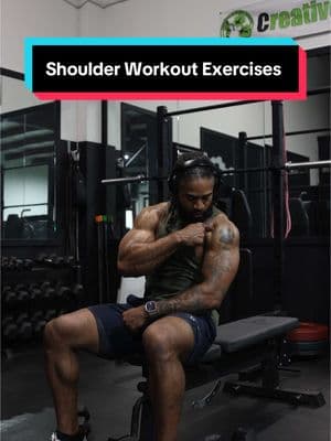 Best shoulder workouts always involve a press, pull, carry and a raise! #shouldergains #workout #fittips #shoulderworkout 