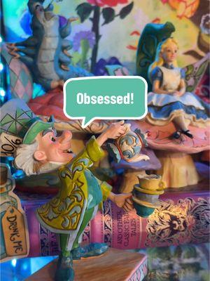 A Little Obsessed…🤭 #DCF #DisneyCollectibleFans #JimShore #JimShoreDisney #DisneyJimShore #JimShoreDisneyTraditions #DisneyCollector #DisneyCollection  #DisneyCollectible #DisneyTraditions #Disney #enesco #magic #obsessed #aliceinwonderland #wonderland #disneyroom #disneyhome 