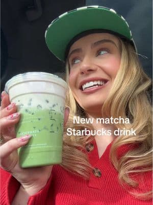 Strawberry cold foam matcha from Starbucks IS MY NEW OBSESSION 🍵  #imtorielyse #starbucksdrinks 