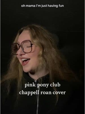 PINK PONY CLUB @chappell roan cover #acousticcovers #pinkponyclub #chappellroan #midwestprincess #grammys 