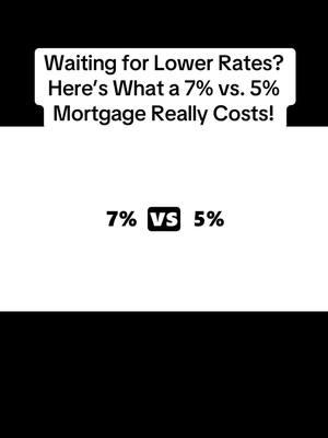 7 vs 5 rate . Let’s compare and see if waiting is smart idea. 💡 #sahanrealty #dahirmohamed #somalitiktok #realestate #mnhouses #realestateagent #mnhousing #somali #openwayhomes #somalirealtor #calldahirrrealestate #dahirohamed #mnhomes #somalirealtors #