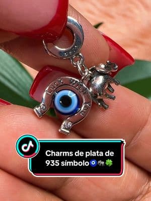 Charms de plata de 925 símbolo de buena suerte #MULA #925silver #bead #charms #women #pandora #bracelet #necklace #TikTokShop 