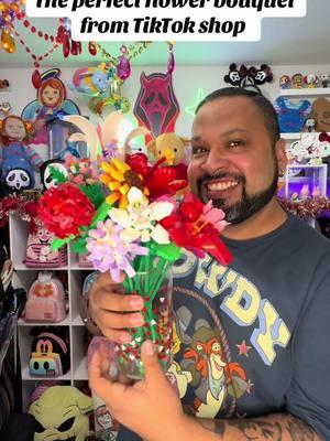 Honestly these flowers are way better than real florals and you can get them from TikTok shop  #TikTokShop #brickbuilder #lego #tiktokshopfinds #ValentinesDay 