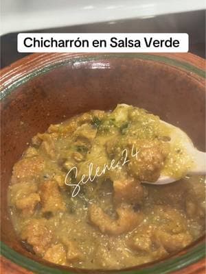 Guisado de Chicharrón en Salsa Verde #Chicharron #chicharronensalsaverde #chicharronensalsaroja #Chicharronreceta #salsaroja #salsaverde #recetasfaciles #lonches #Comida #comidamexicana #guisado #chicharronesdepuerco #carnitasdepuerco #carnitas #foryoupage #fyp #fy #mejoresrecetas 