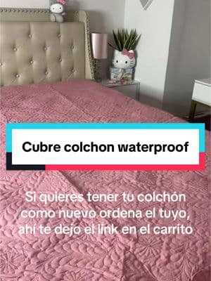 Cubre colchón waterproof, ideal si tienes ninos, a un super precio, tr dejo el link en el cartiyo naranja #SHOP #ftyp #hogar#cubrecolchon #Deepsleepstyle #deepsleep