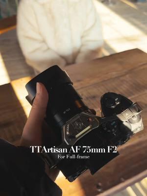 Take TTArtisan AF 75mm f2 lens for everyday photography. 📸batis_film  #ttartisan #75mm #photography #lens #portrait #photographer 