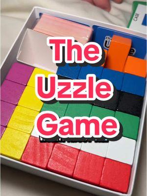 Love finding new family game night games! This one is colorful and easy to play.  #familygamenight #theuzzlestackroyalegame #uzzle #GameNight #familytime #TikTokShopLoveAtFirstFind #valentinesgift 