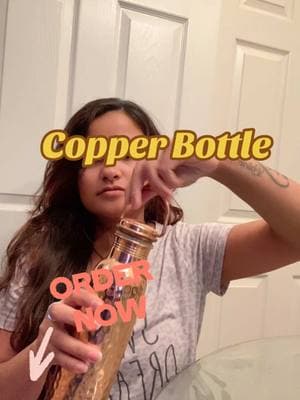 #copper #copperwaterbottle #copperbottle #copperbenefits #copperbenefitsyourhealth #creatorsearchinsights #fyp 