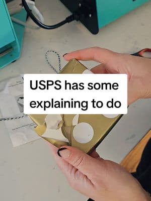 do I file a claim? "postal workers seem to have unwrapped a gift wrapped item but then wrapped it back up and returned to me." #jewelrybusiness #giftshop #saltandsparkle #smallbusinessowner #smallbusinesscoach #workfromhome #jewishtiktok #jewtok #nicejewishgirl 