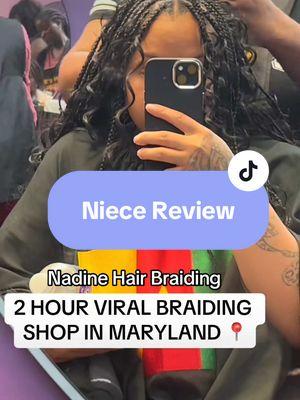 We love the #niecereview !! Thank you for coming niece 💜💜💜💜 #nadinehairbraiding SUBCRIBE TO OUR YOUTUBE CHANNEL 🫶🏾🫶🏾🫶🏾 