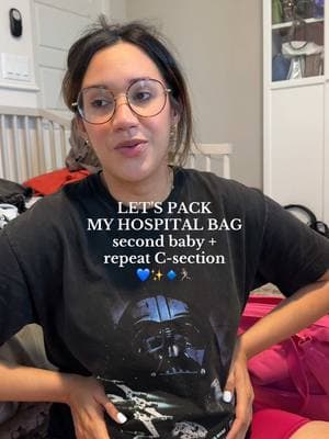 Remember the hospital provides you with a lot of things! Did I miss anything?! #hospitalbag #csection #csectiondelivery #pregnant #pregnantlife #pregnancy #pregnanttiktok #hospitalbagessentials #CapCut 