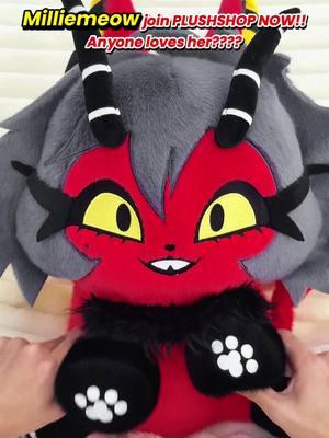 Milliemeow join PLUSHSHOP NOW!!Anyone loves her???? #milliehelluvaboss #millie #millieedit #moxxie #moxxiexmillie #moxxiehelluvaboss #moxxieedit #blitzo #stolas #milliehelluvaboss #blitzohelluvaboss #helluvaboss #helluvabossedit #helluvabossmoxxie #plushies #plushtoys #plushshop #anime #fyp 