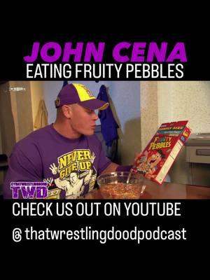 Cocoa Pebbles > Fruity Pebbles.. WWE ELIMINATION CHAMBER - FEBRUARY 20, 2011    Go check us out on YouTube @ Thatwrestlingdoodpodcast (LINK is ALWAYS in the BIO!!!)..  Don’t forget to LIKE, COMMENT, SHARE & FOLLOW.. . . . .  #johncena #wweeliminationchamber #eliminationchamber #WWE #luchalibre #worldwrestlingentertainment #wwenetwork #thatwrestlingdood #fruitypebbles #toddgrisham 