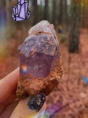 Who needs movies, when you’ve got magic? #amethyst #crystalgems #stevenuniverse #crystalhunting #crystalmining #rockhounding #crystals #geology #gems