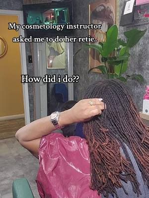 She hasn't had a retie since November...  📍Mesquite  _________________ 🪴 You can book your consultation by clicking the Linktree: myknottycrown.booksy.com In my bio #locgrowthproducts #locmaintenace #locmaintainceproducts #loclove  #starterlocs #dreadhead #retwists #womenwithlocs #healthylocs  #moisturizedlocs  #lochaircommunity #naturallocs #locgrowth  #locgrowthoil #lochead #locwashday #interlocs #microlocks  #loctician #locretwists