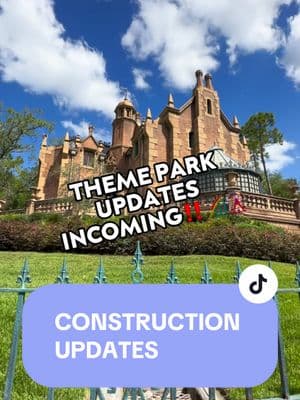 There’s a LOT of construction happening in the theme parks right now!  Here’s the latest on some major & upcoming projects 🚧🛠️🦺 👻 A new permit has been filed at the Haunted Mansion, so this ride could be up for some TLC soon 🐸 A new permit was filed to “provide labor, material, and/or electrical for construction” at Tiana’s Bayou Adventure 🏎️ A permit has also been filed for the former Cars meet-and-greet location near Lightning McQueen’s Racing Academy. We're anticipating that this area will be transformed for the new Villains show! 🧜‍♀️ Another construction permit has been filed for the theater hosting "The Little Mermaid – A Musical Adventure" 🚙 Work is continuing on Test Track 3.0, and another permit was also filed for this attraction!" 🌟Epic Universe construction is moving along nicely, and we even got a look at the tester seats for Harry Potter and the Battle at the Ministry! (📸: @bioreconstruct) 🚀 Disney announced plans to convert the former Star Wars: Galactic Starcruiser hotel into office space 🪐 Progress is continuing on Astro Orbiter construction! 🍽️ Construction walls are UP at the Plaza Restaurant at Magic Kingdom  There are SO many changes underway, so stay tuned for updates and check the 🔗 in our bio for more as these projects come to life! ✨ #disneyworld #disneyparks #disneynews #disneyupdates #waltdisneyworld #disneytiktok #disneytok 