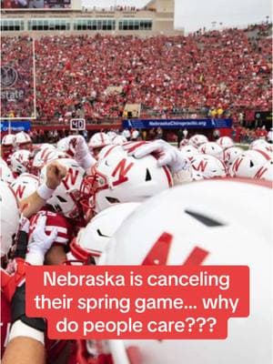 Spring football is starting to mean less and less 🤷‍♂️ @tylersiskey @Kia of Meridian @County Line Campers  #cfb #CollegeFootball #cfbtiktok #collegefootballtiktok #nebraska #nebraskafootball #nebraskacornhuskers #gobigred #gbr #springfootball #fyp #foryou #foryoupage 