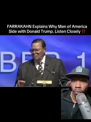 ‼️👀👀 Louis Farrakhan Explains the Dislike of Trump and why he the Best Man For the Job  #maga #interviews #malcolmx #blackhistory #inspirationalvideo #charlestonwhite  