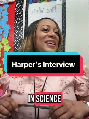 Let’s interview Harper! #interview #firstgrade #teacher #teachersoftiktok #buildingrelationships #happyteacher #morningroutine 