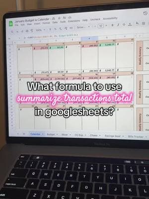 Replying to @Zee hi yes you can use the sumif & sumifs formula ☺️  #googlesheets #googletricksofficial #googlesheetshack #digitalplanner #googlesheets_excel #googlesheetstutorial #googlesheetstips #tasktracker #budget #budgettemplate #budgetingtips 