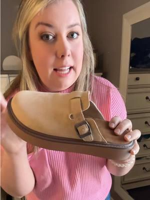 If you've been wanting some potato shoes but didn't want to spend a lot, these are comfortable and cute! #potatoshoes #sliponshoes #springfashion #lookforless #womensshoes #comfortableshoes #casualshoesforwomen 