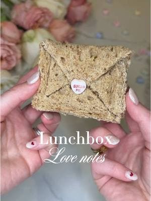 LOVE NOTES! 💌 SAVE for Valentine’s Day! 💗 I used chicken salad sandwich mix to fill them, but you can definitely go with peanut butter & jelly! 🥜🍓 These are so fun for Valentine’s, and Griffey will be SO excited to open her lunch and see her little love note sandwich! 🥪💕 #kidslunchideas #recipesforkids #lunchbox #ValentinesDay #momhacks #momlife #cookingvideo #quickrecipes #recipeideas #easymeals #recipevideo #EasyRecipes #Foodie #foodblogger #foodphotography #foodreels #instafood #mybhg #foodreels #itkhome