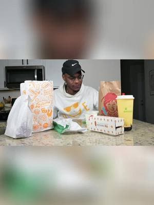 Epic Food Haul & Cheat Meal Vlog 😩😂 link in bio #FoodReview #Foodie #MealPrep #WhatIEatInADay #FoodChoices #Eating #PopeyesChicken #JuniorBaconCheeseburger #KrispyKreme #Delicious