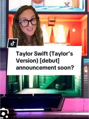 I think it makes sense too, that she would want to announce it at a show where audience are anticipated to be watching!! #taylorswift #taylorswifttaylorsversion #taylorswifttv #debuttv #debuttaylorsversioniscoming #taylorsversion #erastour #swiftie #iheartradiomusicawards #iheartradio @Taylor Swift @Taylor Nation #greenscreen 