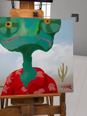 Rango #paintingvr #asmr #anotherwave #painting #art #vermillion #rango 