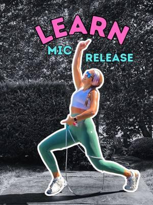 Replying to @Bea Mic Release tutorial! ⚡️ Remember, this one takes time and continued practice to perfect! I have a full breakdown on all release variations on “the other app” so head over there to subscribe! Need a good beaded rope? Find mine linked in my bio. 🔗 #jumprope #micrelease #jumpropetricks #jumpropetutorial #skipping #skippingrope #jumpropechallenge #jumproperelease #jumpropebeginner #cardio #funworkout #workoutathome 