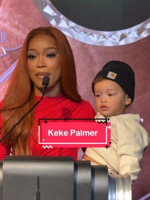 Keke Palmer in a wholesome moment with her 2 years old son Leodis, lighting up the @Empire State Building in Honor of Black History Month 🎬🥰 #esb #esbvip #empirestatebuilding #entertainmentnews #kekepalmer #bts #nyc