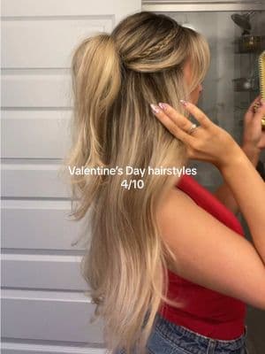 ❤️ #ValentinesDay #hairstyle #halfuphalfdown #Love #girlythings #halfuphalfdownhairstyle #hairtok #hairideas #hairinspo #longhair #hairtutorial #easyhairstyles #easyhairstyle #fyp 