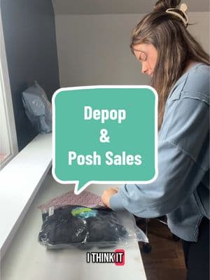 Here’s what sold so far this morning as a full-time reseller on Poshmark and Depop #fyp #anotherdayattheoffice #allthingsresell #reselling101 #reseller #packwithme #SmallBusiness #packingorders 