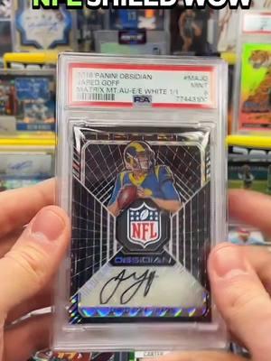 NFL SHIELD auto 1/1, is that case hit? More breaks live in the shop 👆 #poshsports #poshsportsbreaks #fyp #fy #tiktokshopfinds #TikTokShop #nfl #sportscards #livebreaks 