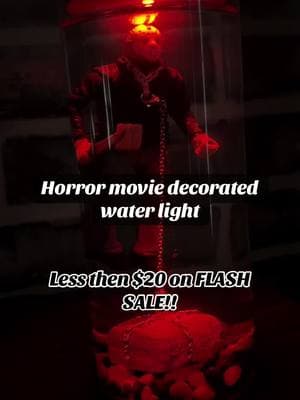 Horror movie decorated water light is on flash sale for less then $20!! @FADDISH DEALS  #horror #horrorlight #horrorlover #waterlight 