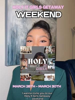 Holy It Girls Trip!😝💕 Join Us! Register for the Interest Meeting and Secure your spot✨ ONLY 8 SPOTS LEFT💕 Deposits to secure your spot are due February 14th! #womensgroup #christiancommunity #womenofgod #womenoffaith #christiantiktok #christiangirls #christianevents #womensbiblestudy #holygirl #christianwoman 