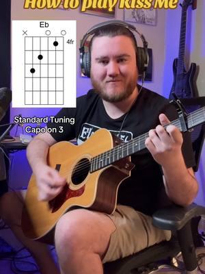 Kiss me by Sixpence None the Richer #kissme #sixpencenonethericher #guitartok #acousticguitar #chords #guitarchords #guitarlesson #guitartutorial #guitartabs #beginnerguitar #easyguitar #musiciansoftiktok #fyp #dylankempy 