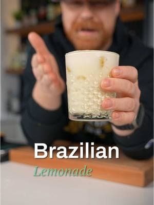 Let’s make Brazilian Lemonade, another delicious drink from our Mocktail series!  A lot of people complain this drink is too bitter, so here’s a version to make it even better!  #brazilianlemonade #mocktails #tastydrinks #cocktailcards 