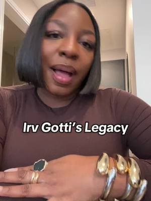 Just because a person passes on, doesn’t mean you can’t be honest about who they were when they were alive. #ashleyyvette #irvgotti #irvgottiashanti #irvgottijarule #irvgottimurderinc 