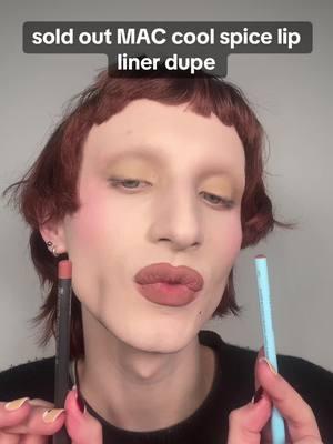 i feel like christopher columbus making this discovery @maccosmetics @MAC Cosmetics USA @fara homidi beauty @fara homidi  #subversivebeauty #maccosmetics #lipliner #farahomidibeauty #makeupdupe #dupe #creativemakeup #newmakeup #makeup #iwearmac #makeupreview #makeupinspo 