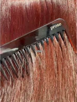 No tugging, just soft, glossy shine with our Wide-Tooth Comb ✨ For a limited time, get it for free + 50% off your first haircare subscription order of 3+ products! See you on prose.com 🛍️ #ProseCustomBeauty #PersonalizationWorksBetter #CowboyCopper #HairInspo 