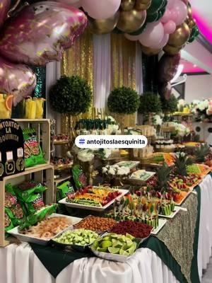 #antojitoslaesquinita #fruittable #candytable #mesabotanera #parati #antojitoslaesquinitaandcatering #boda #explorepage #quinceañera 