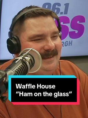 Everyone has a “ham on the glass” friend, right?  #mikeyandbob #pittsburgh #961kiss #iheartradio #podcast #radio #morningshow #podcasting #yinzer #yinz  #BestFriends #wafflehouse @Mikey @Bob @iHeartRadio 