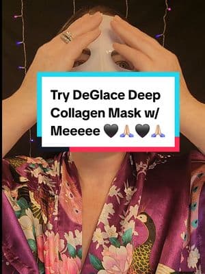 I FINALLY was able to try these out and see how they feel! Let me firstly start by saying that I was worried when I first read the directions and wasn't sure I could even devote that much time to a mask given my schedule.  HOWEVER, that feeling soon faded once I put the mask on. It felt jelly like at first and them began to absorb and stick more to my face, as well and form more to it and as it absorbs it turns from WHITE to CLEAR! It was pretty cool to see TBH...  I suggest doing this on a day you have time to chill out and relax. I will say the end result felt really SMOOTH, HYDRATED, & I was overall happy with the first usage. I will update as I use them as well! #DeGlace #skincare #face mask #yesplease #reviews #tutorial #skincareregime 